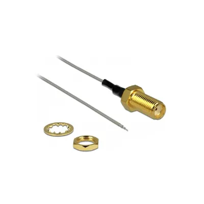 Produktbild von DELOCK Antennenkabel SMA-Bu -> offenes Kabelende 94,8mm