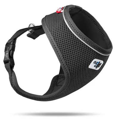Image de Curli Basic Geschirr Air-Mesh Schwarz XS