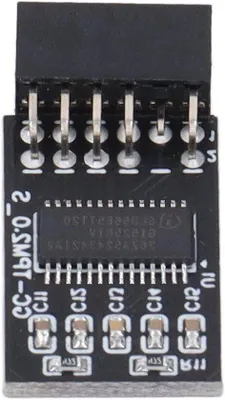 Produktbild von SPI TPM 2.0 Adapter mit Kryptoprozessor für B450m Motherboard