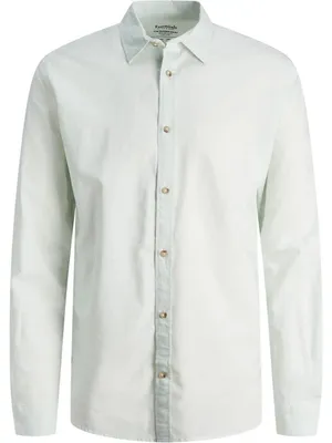 Produktbild von Jack And Jones - Hemd für Herren, Langärmlig GT21255 (M) (Seeblau)