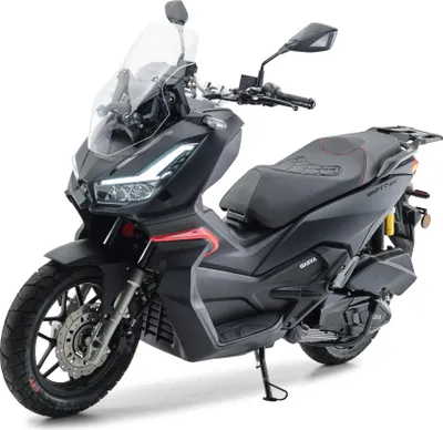 Produktbild von Motorroller 250 ccm Burnout QS250 ADV Mattschwarz (Desert)