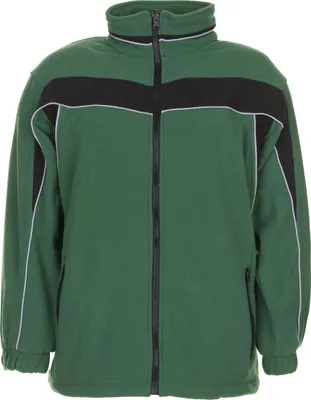 Produktbild von Größe M Herren Planam Plaline Winter Fleecejacke grün schwarz Modell 2565