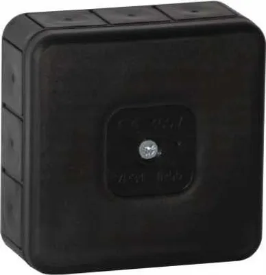Produktbild von VP-31 Anschlussdose 85x85x37mm IP55 400V leer schwarz