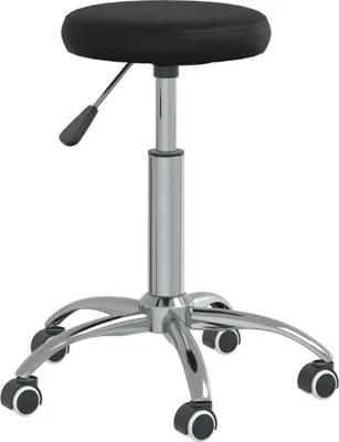 Produktbild von vidaXL Massagehocker Kunstleder Schwarz