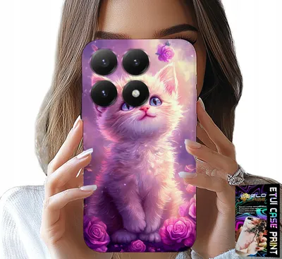 Zdjęcie produktu dla Etui Do Xiaomi 15T 5G - Słodki Kotek, Kot, Wzory Ze Zwierzętami
