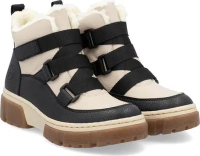 Produktbild von Rieker Damen Stiefeletten X8639-00 Farbe: Schwarz Größe: 42