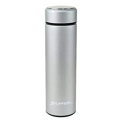 Produktbild von Benture-1400 Thermosflasche 460 ml - doppelwandig Vakuum isolierte, aus Edelstahl - Thermosflasche flexibel für heiß und kalt mit Edelstahl Teesieb, Silber