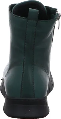 Produktbild von Gemini Damen Stiefelette sportlicher Plateau Schnürboot aus Leder 343859-02, Größe:42 EU, Farbe:Grün
