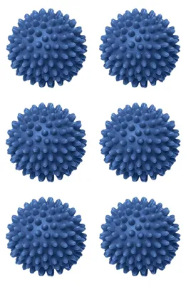 Productafbeelding van Drogerballen - Wasbollen - Wasdrogerbal - 6 Stuks - Sneller droog - Anti-kreuk