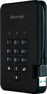 Produktbild von iStorage diskAshur² - Festplatte - verschlüsselt - 1 TB - extern (tragbar)