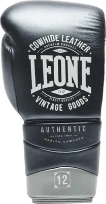 Produktbild von Leone1947 Authentic 2 Lederboxhandschuhe Grau 18 oz Grau 18 oz