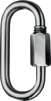 Produktbild von Kleinsorge Kettenschnellverschluss (Größe 4 / Innenhöhe 33 mm Öffnungsweite 5,5 mm / Inhalt: 100 Stück) - 1800040V
