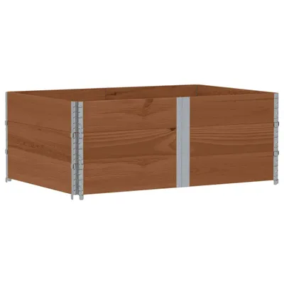 Produktbild von Pflanzkasten Braun 150x100 cm Massivholz Kiefer