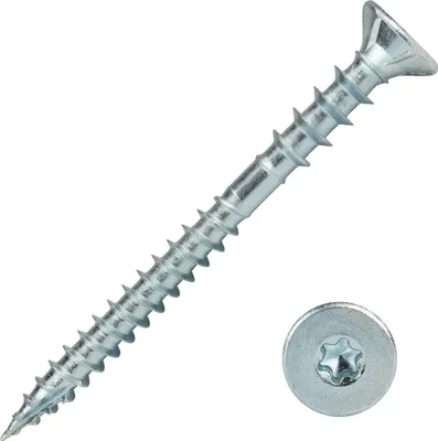 Produktbild von Justierschrauben Verzinkt 6 x 70 mm Torx 30 - 100 Stück
