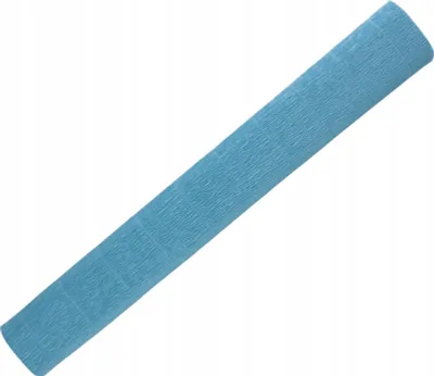 Obrázok produktu pre Krepina włoska niebieska 50 x 250 cm, gramatura 180g/m2