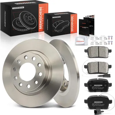 Image de Frankberg 2x disques de frein 4x plaquettes de frein essieu arrière pour Alfa Romeo Giulietta 940 1.4L 1.6L 1.7L 2.0L 2010-2020