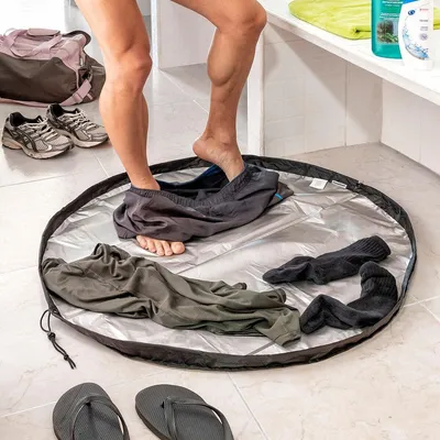 Image de Sac tapis de sol imperméable pour les vestiaires 2 en 1 Gymbag InnovaGoods