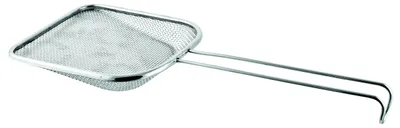 Schöpfkelle aus Edelstahl, 41,5 x 14,5 x 3 cm, silber