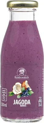 SMOOTHIE JAGODA - KOKOS 250 ml - REMBOWSCY