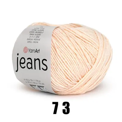 Produktbild von YarnArt Jeans (50g/160M) 73 nude