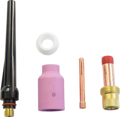Produktbild von ELMAG WIG-Gaslinsen-Zubehör-Set (5-teilig)