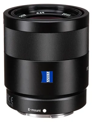 Productafbeelding van Sony 55 mm / F 1,8 FE ZA SONNAR T* (SEL55F18Z) - Vast brandpuntslens voor Sony E-mount systeemcamera's, f/1.8, full-frame sensor, autofocus, 49 mm filterdiameter