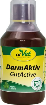 Produktbild von cdVet Naturprodukte DarmAktiv Hund & Katze 250ml, Katze / Hund, Flüssigkeit, Allgemeiner Gesundheitszustand, Universal, 250 ml, 0,3%