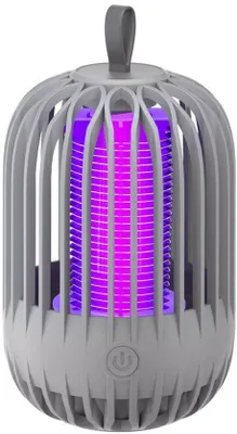 Immagine prodotto di VHV - Lampada anti-zanzare 2-in-1: lampada elettrica per insetti con LED UV e luce notturna. Lampada per catturare mosche ricaricabile, adatta per interni ed esterni