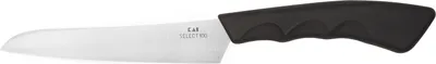 Produktbild von KAI DH-3014 'Select 100' Fruchtmesser mit Messerscheide, Klinge 12 cm, schwarz (1 Stück)