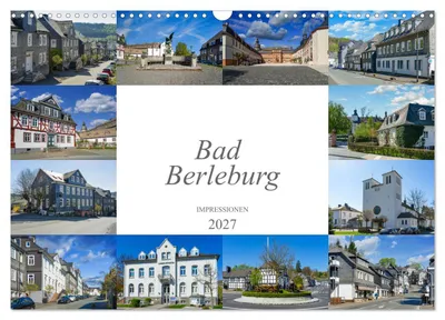 Produktbild von Bad Berleburg Impressionen (Wandkalender 2027 DIN A3 quer), CALVENDO Monatskalender