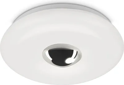 Produktbild von LED Deckenleuchte, weiß-chrom, LED/12W