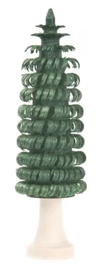 Imagen del producto de Decoración para mesa: Árbol con tronco verde, altura de 90 mm. Producto nuevo