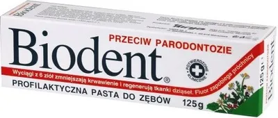Zdjęcie produktu dla Biodent pasta do zębów przeciw paradontozie 125g