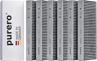 Produktbild von PURERO Premium Aktivkohlefilter Ersatzfilter für Bora BASIC Dunstabzug (6 Stck)