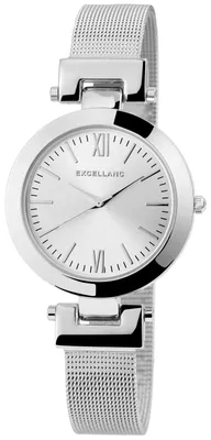 Produktbild von Damen Uhr Meshband Excellanc silber Armbanduhr Quarz