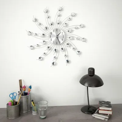 Produktbild von vidaXL Wanduhr mit Quarzwerk Modernes Design 50 cm