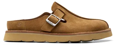 Produktbild von Clarks Solsbury Mule Mens Dark Sand Suede, 8