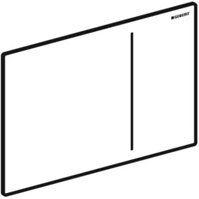 Produktbild von Geberit 242813SI1 Sigma70 BetPl., für 2-Mengen-Sp.