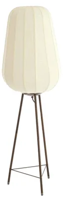 Produktbild von Light & Living - stehlampe - BIBURY - braun weiß - holz textil - dreibeinlampe - E27 - 1897888