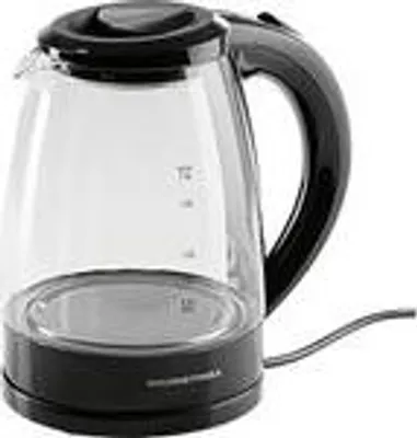 Produktbild von GourmetMaxx Wasserkocher 15481 Schwarz 1,8 l – 1800 W, LED, 360°-Sockel