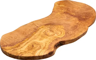 Produktbild von Schneidebrett aus Olivenholz, 51 x 26 cm, zum Schneiden und Servieren, für die Küche