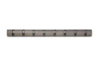 Produktbild von UMBRA FLIP 8 HOOK Garderobenleiste Garderobe Haken Eschenholz grau 318858-1045