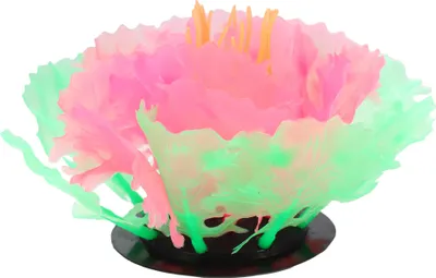 Image de Aquarium Simulation Corail Aquatique Végétal, Silicone Décoration Rose