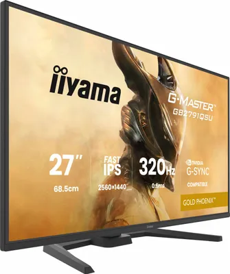 Image de Iiyama 68.6Cm (27")   Gb2791Qsu-B1  16:9 2Xhdmi+Dp+2Xusb-C