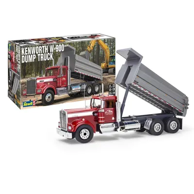 Produktbild von Kenworth W-900 Dump Truck Modellbausatz, 1:25, 295 Teile