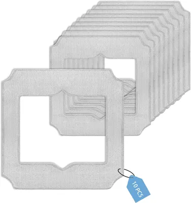 Imagen del producto de Paños de microfibra, 10 unidades, repuestos para robots limpiadores de ventanas, para la limpieza de ventanas