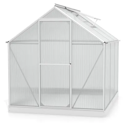 Produktbild von Vitavia Gewächshaus "Eos 4600" aluminium 4,6 m² 4 mm HKP