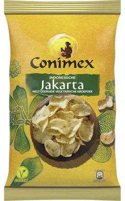 Obrázok produktu pre Conimex Kroepoek Jakarta 75 g – chrumkavý indonézsky krupuk chips snack