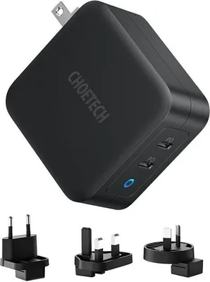 Obrázek produktu pro Choetech PD6008 2xUSB-C PD 100W GaN mains charger