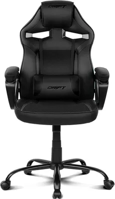 Produktbild von DRIFT DR50, PC-Gamingstuhl, 120 kg, Gepolsterter, ausgestopfter Sitz, Gepolsterte, ausgestopfte Rückenlehne, PC, Schwarz